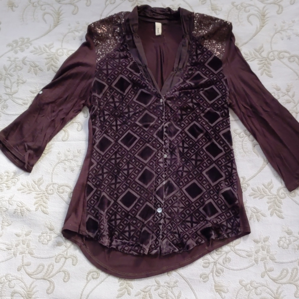 Brown burnout Tiny top